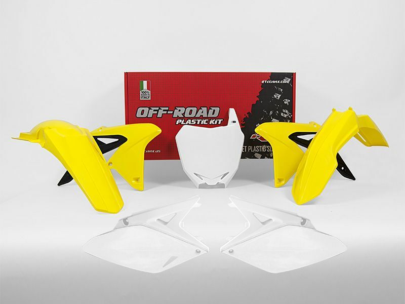 Kit plastique RACETECH couleur origine (2018) Suzuki RM-Z250
