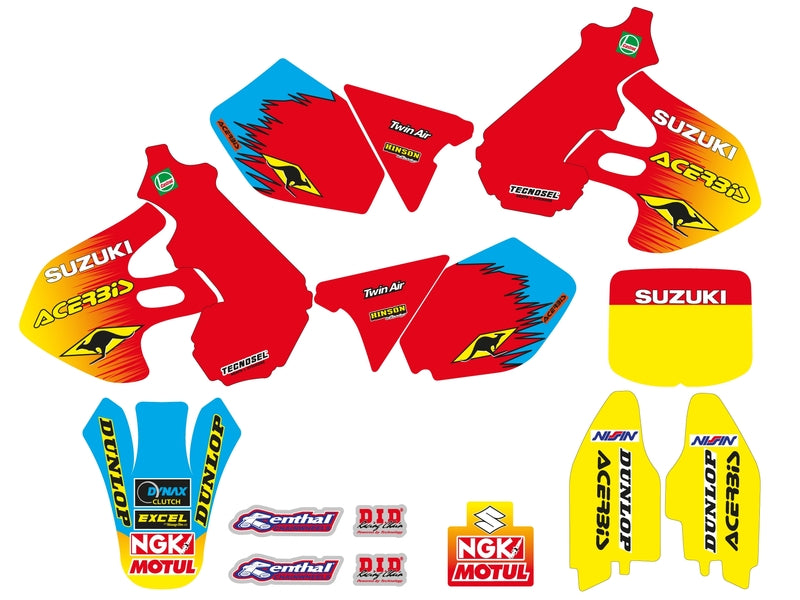 Kit déco TECNOSEL Team Suzuki 1999