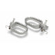 Repose-pieds S3 Punk argent