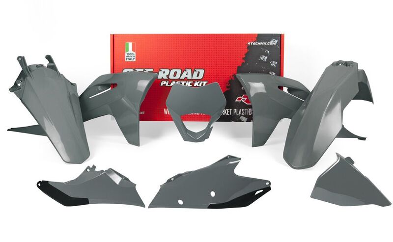 Kit plastiques RACETECH - Quantum Grey Gas Gas EC/EC-F