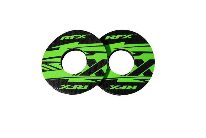 Paire de donuts de poignée RFX sport (X Vert)