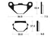 Plaquettes de frein TECNIUM MX/Quad métal fritté - MO46