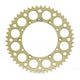 Couronne RENTHAL aluminium Ultra-Light anti-boue anodisé dur - 520
