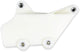 Guide chaîne UFO blanc translucide Yamaha