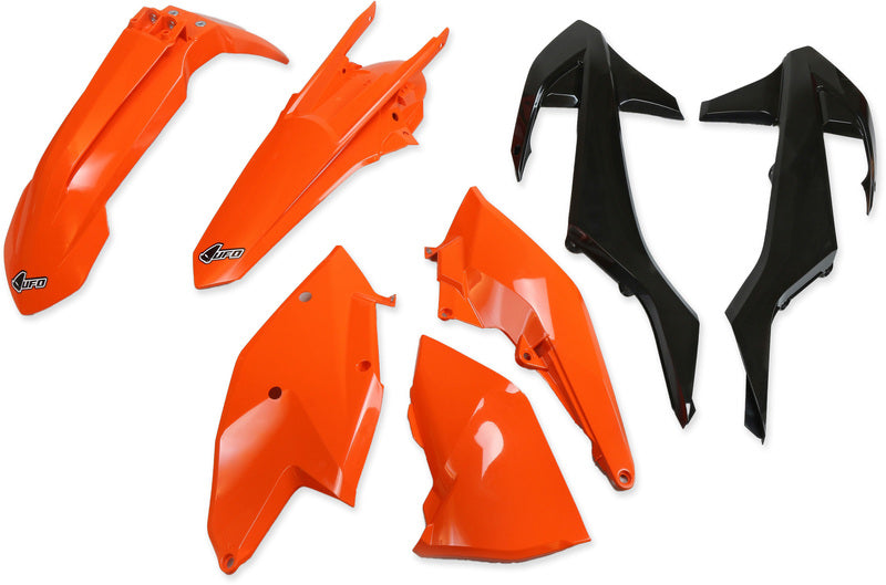 Kit plastique UFO origine (2017) orange/noir/blanc KTM