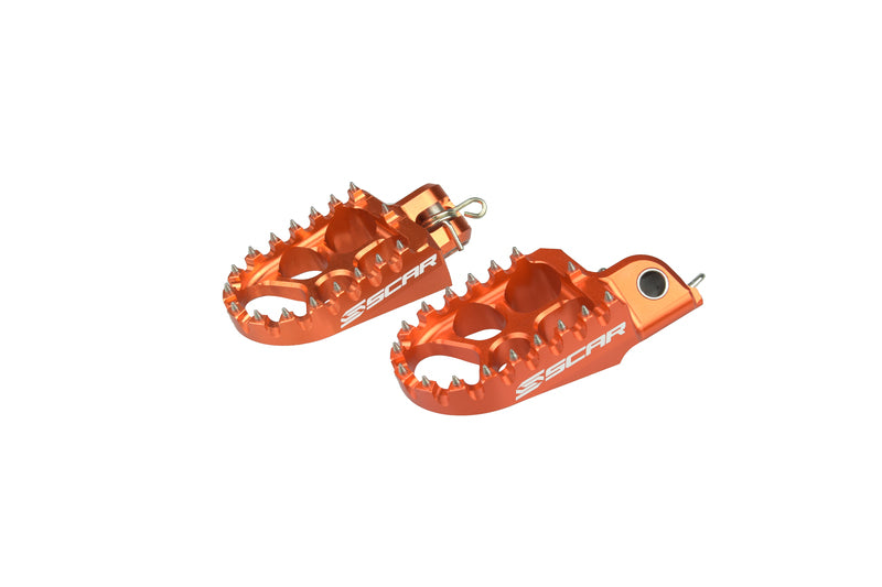 Repose-pieds SCAR Evo orange