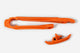 Kit patin de bras oscillant + patin de chaîne inférieur UFO orange KTM