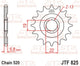 Pignon JT SPROCKETS acier anti-boue - 520