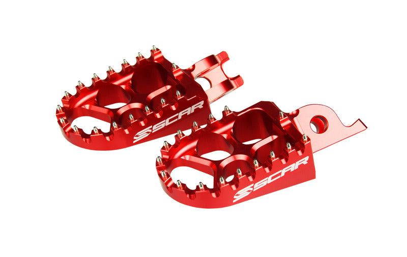 Repose-pieds SCAR Evo rouge