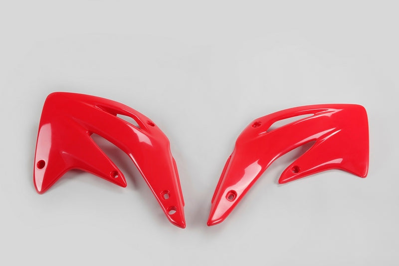 Ouïes de radiateur UFO rouge Honda CR85R/85RB