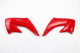 Ouïes de radiateur UFO rouge Honda CR125R/250R