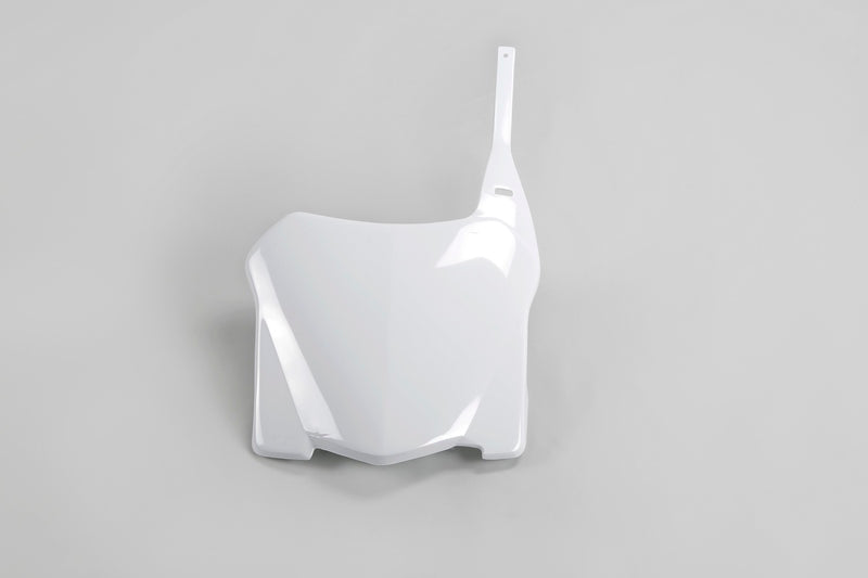 Plaque numéro frontale UFO blanc Honda CRF250R/450R