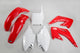 Kit plastique UFO couleur origine rouge/blanc Honda CR125R/250R