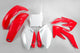 Kit plastique UFO couleur origine rouge/blanc Honda CRF250R