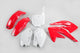Kit plastique UFO couleur origine rouge/blanc Honda CR85R/RB