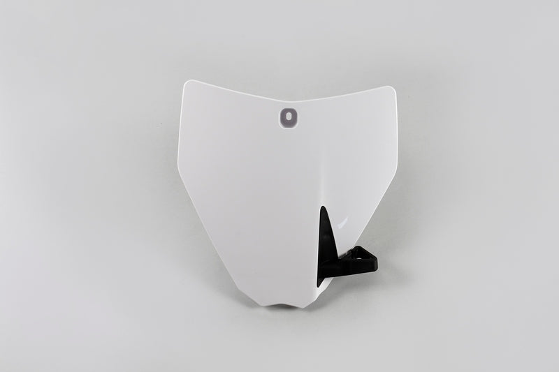 Plaque numéro frontale UFO blanc Husqvarna TC85