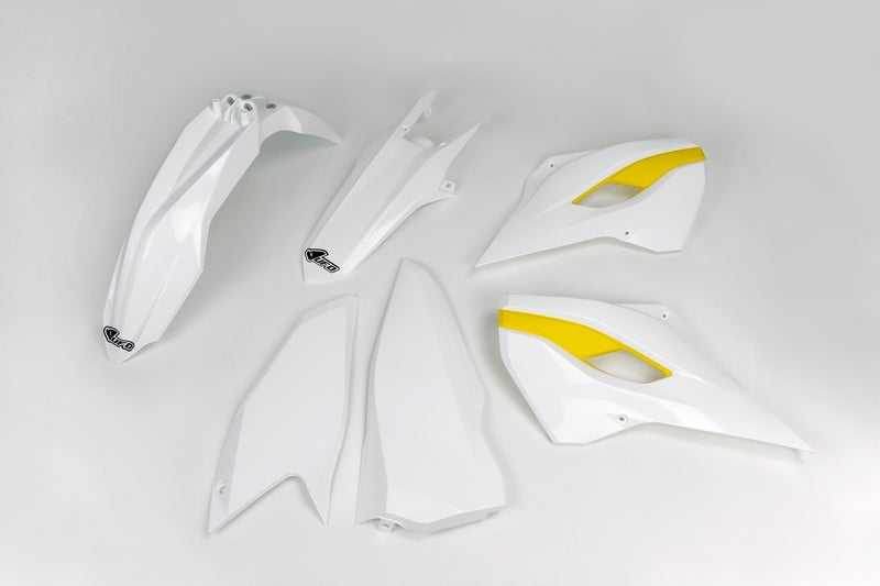 Kit plastique UFO couleur origine (2015) blanc/jaune Husqvarna
