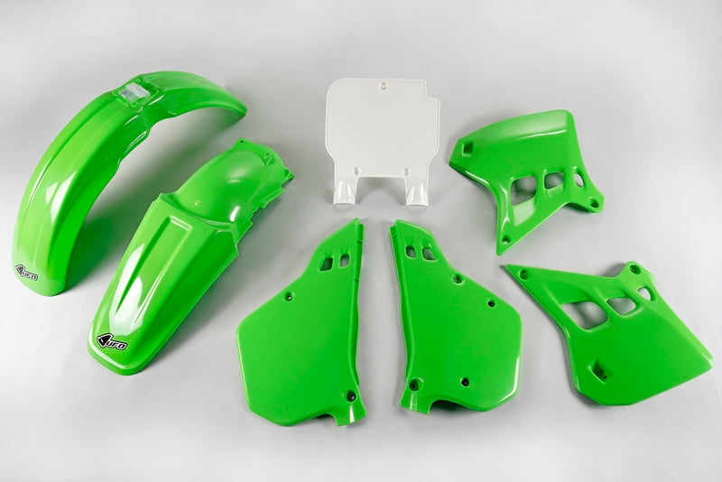 Kit plastique UFO couleur origine Kawasaki KX125
