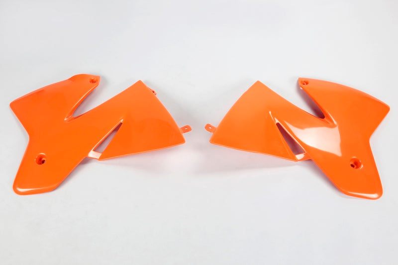 Ouïes de radiateur UFO orange KTM