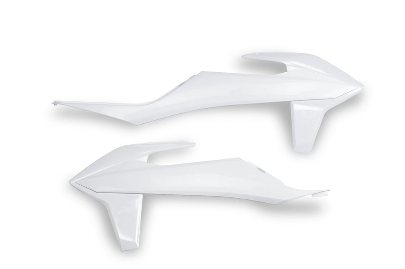 Ouies de radiateur UFO blanc KTM SX/SX-F