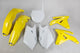 Kit plastique UFO couleur origine jaune/blanc Suzuki RM-Z450