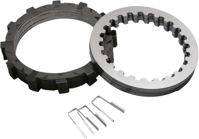 Kit disques garnis + lisses d'embrayage REKLUSE CoreManual TorqDrive