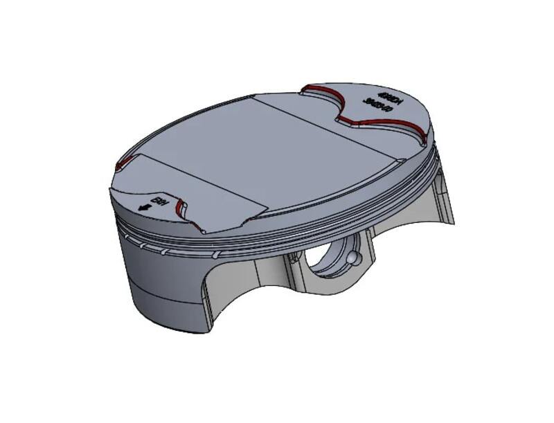 Kit piston forgé WÖSSNER Ø95.99mm
