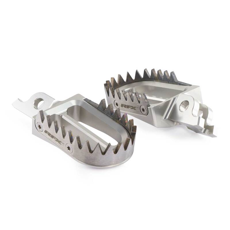 Repose-pieds RFX Pro Series titane/aluminium