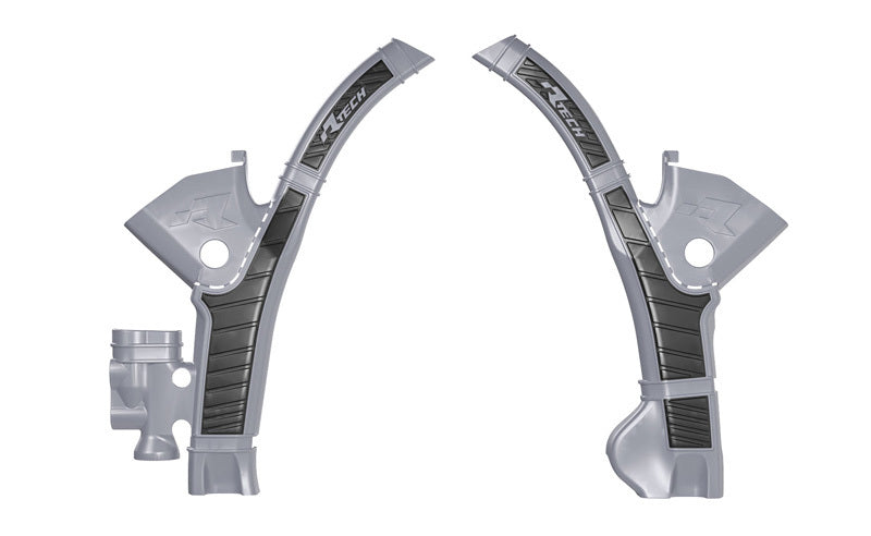 Protections de cadre RACETECH - gris/noir