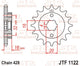 Pignon JT SPROCKETS acier standard - 428