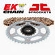Kit chaîne EK/JT 520M3 14/50 - couronne ultra-light