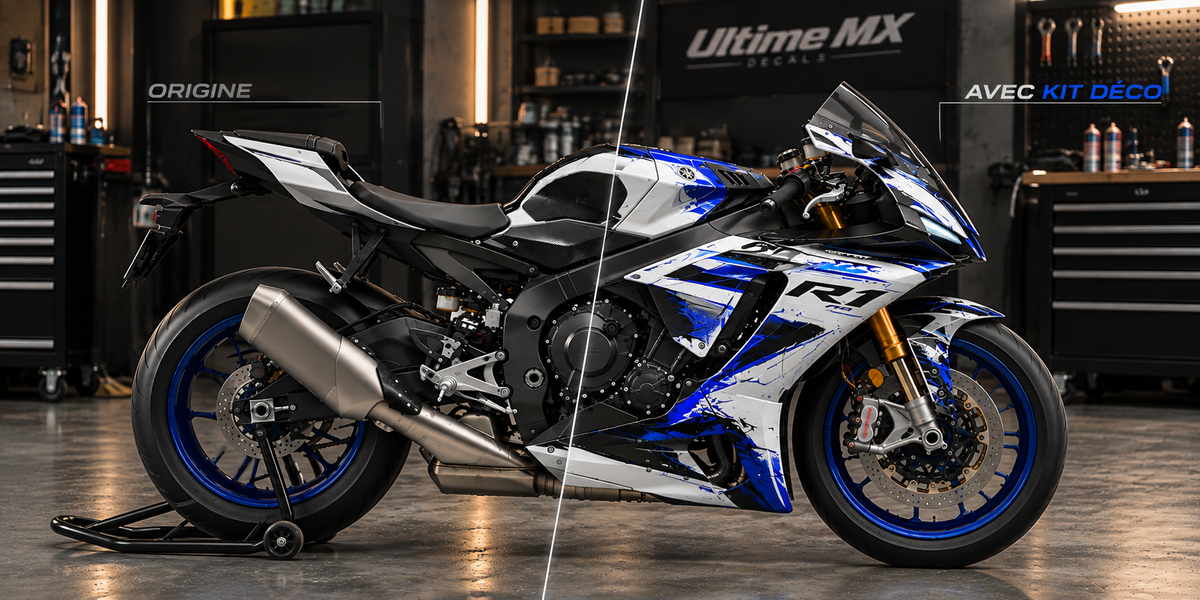 Kit déco 100% personnalisé – Moto Sportive